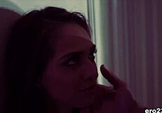 sara luvv blindfolded bound craves old man's hardcore petite tits orgasm