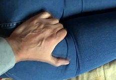 sis-in-law fingers her huge clit pussy to screaming orgasm begging for cock