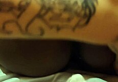 Black wife rides monster cock in slow motion betrayal