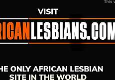 African Lesbian Couple Shares Romantic Shower Makeout And Fingering