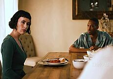 Spineless Husband Watches Olive Glass Fuck Boss Isiah Maxwell!