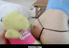 stepsis allie, why'd you cum so hard from stepbro's cock during our game??