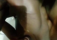 bad boy sneaks up on his curvy big breast stepmum in bedroom