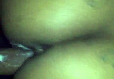Ebony Girlfriend's Creamy Pussy Pounded Hard Doggystyle by Massive BBC