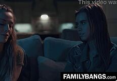 Some romantic night meeting with stepsisters Karla Kush and Jill Kassidy