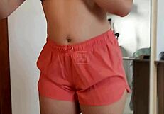 My stepsis watched a tutorial on male squirting and tests it on me now