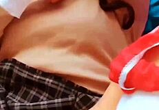 Secret footage captures morenita mexican schoolgirl's tight culito wrecked hard before deletion