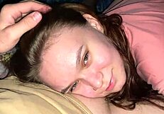 Late night rush creaming deep inside my stepdaughter feels intense