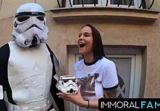 Stepdad Butt Fucks Cosplay Daughter Hard May Fourth Immoral Family 4K