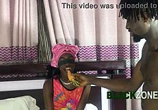 Stepsis got tricked into cock sucking during my taste game, damn!