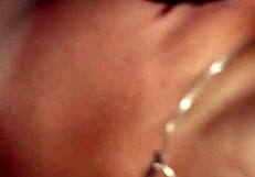 Big dick unloads thick cumshot all over huge tits