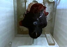 i love watching this cute indian bhabhi piss in toilet while dirty talking hindi