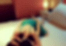 Slim Wife in Green Lingerie Rides and Dogs Hard Homemade Fuck