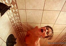 I- I can't resist sexy latina milf Esperanza Gomez riding my huge white cock hard