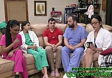 Canadian Brunette Enemas 1000cc Then Fingers Shaved Pussy!