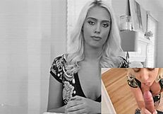 so this blonde babe with big natural tits gets totally tricked, huh?