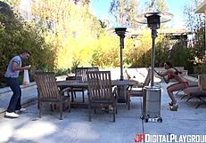 European Small Tits Babes Gape Ass in MMF Anal Blowjob Threesome