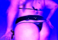vivi guedez shakes her huge latina ass on machine vibrator gaping wide for bbc