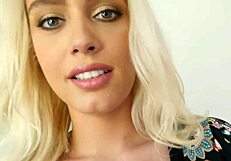 so this blonde babe with big natural tits gets totally tricked, huh?