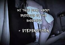 step-brother why you fucking me in basement gloryhole cumming inside seven times??