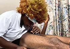 i went for medical help but ended up bent over getting fucked doggystyle by black doctor