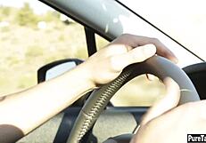 horny milf spots young delivery boy's huge cock and craves every inch inside