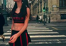 candie luciani's juicy ass begs jesus reyes' bbc to wreck her tight french student holes