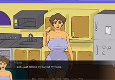 Swiper's Busty Tits Tease Game Parody