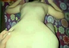 beautiful 18 year old teen girlfriend gets fucked deep by friend at home