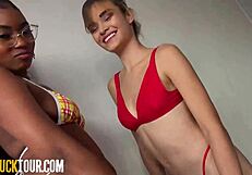 Horny latina teen devours mature fat cock & balls 😈🍆💦