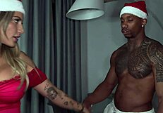 Kenia the Costa Rican MILF Gets Bent Over and Fucked Hard for Christmas