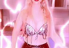 Belly dancer findom goddess shakes big tits for dirty cash domination tribute