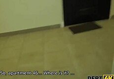 i love debt collector pounding my adorable shaved teen pussy pov rough