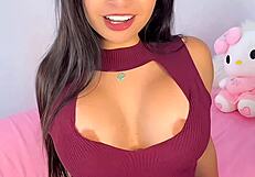 Emanuelly Raquel Ignores Your Hard Jerk Off Dirty Talk Fury