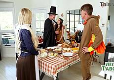 our wet thanksgiving with mommy and daddy's juicy squirting feast