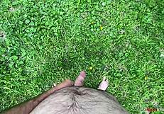 wanna see my first outdoor wank in the forest this year