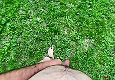 wanna see my first outdoor wank in the forest this year