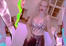 Belly dancer findom goddess shakes big tits for dirty cash domination tribute