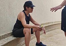 Brazilian Dude Rams Dick Deep in Reluctant Macho Lesbian's Juicy Pussy