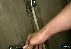 that classy young bitch's puffy clit nipples throb as she deepthroats huge load