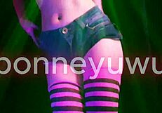 bonneyuwu shakes her tight argentine teen ass in sexy twerk dance