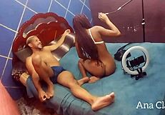 Amigas, why double blowjob my monster cock now?