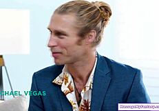 couple tricks daughter in law into oiled nuru massage with big cocks and milf action