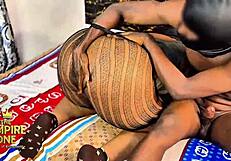 Norsegod bends stepsis over for rough doggystyle pounding