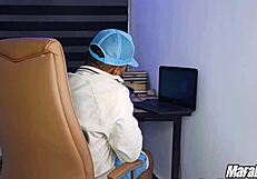 I Can't Get Enough Of Stepmom Slurping Big Cock And Swallowing Cum