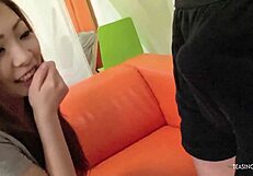 Yuna uchiyama begs creampie after intense pussy licking toys