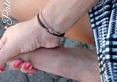 paloma veiga's 22cm throbs hard ready to explode with desire