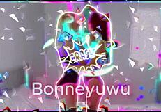 bonneyuwu shakes her tight argentine teen ass in sexy twerk dance