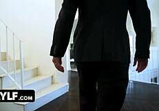 Was their marriage just a cover? Fucking turns real in bride wedding spy parody like mr and mrs smith!