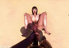 ALISSA TAKES BBC POUNDING ON BEACH WITH BIG TITS BOUNCING AND CUMSHOT FINISH!